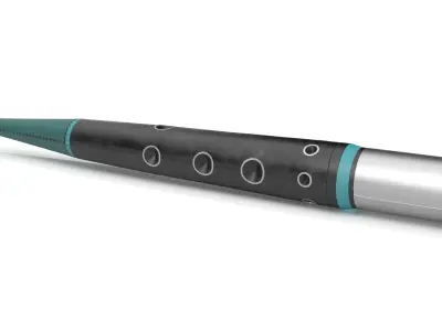Anti-Ballistic Defense Missile 3D model