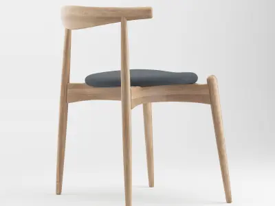 Elbow Chair Free 3D model