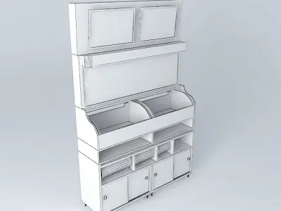 Kit135 Desk Drawer Bread Box by Alex Marques Free 3D model