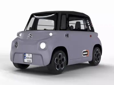 Citroen Ami 2020 3d model 3D model