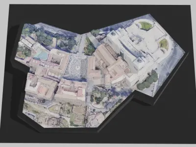 Capitoline Hill Rome 3D model