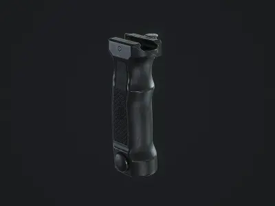 UTG Combat D Grip Low-poly 3D model