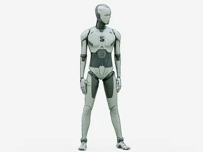 i-HOMO 05  Rigged for Unreal Engine - Unity - MIXAMO 3D model