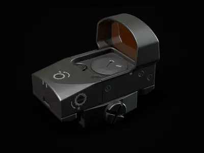 Scope Vortex Venom Low-poly 3D model