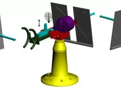 Printable Oerlikon 20mm anti-aircraft gun 1 in 33 scale 3D print model