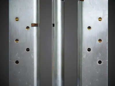 Colt M1911 A1 - PBR Game-Ready Low-poly 3D model