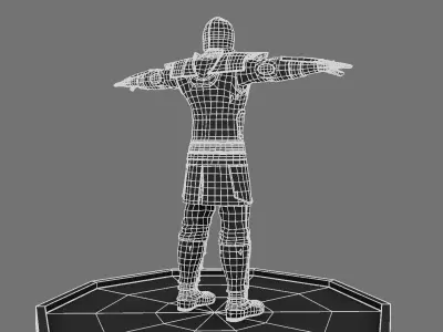 Knight King 3D model