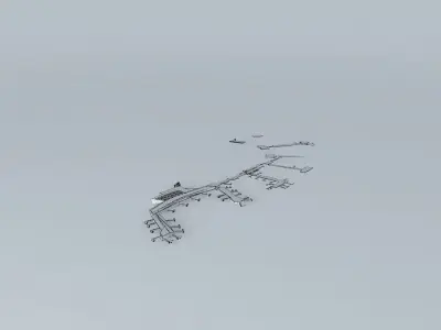 Philadelphia International Airport [Once More Improved Free 3D model