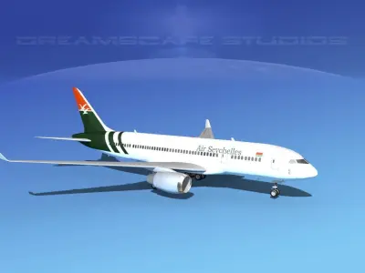 Boeing 787-8 Air Seychelles 3D model