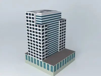 Portland Tower Free 3D model