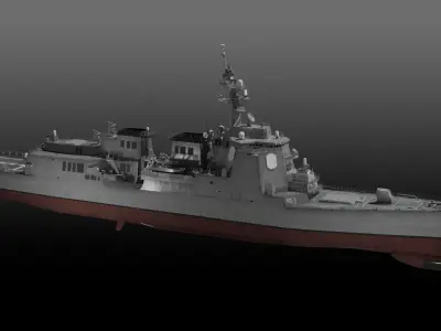 JS Maya DDG-179 3D model