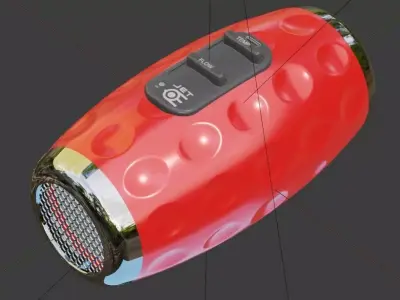 JET Hairdryer 3D model