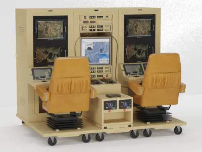 UAV Ground Control Station 3D model