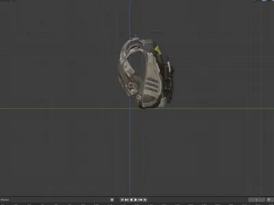 Bag Back Pack Pubg 3D model