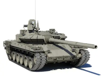 T-80BVM 3D model