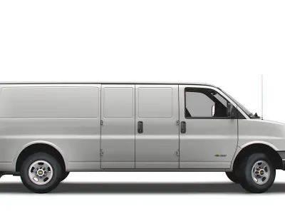 Chevrolet Express Cargo Extended WB 2022 3D model