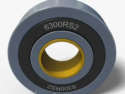 Bearing ball 3D model