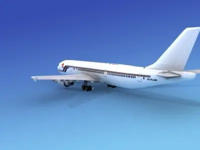 Airbus A300 Air Charter Intl 2 3D model