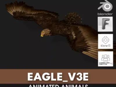 Eagle V3E 3D model