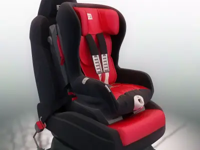 Baby Car Seat 3D model