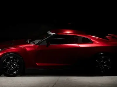 Nissan GT-R 2008 Free low-poly 3D model