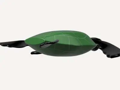 3D Turtle Free 3D print model