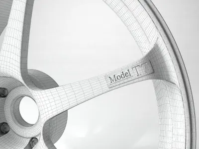 Advan T7 automotive -RIM ONLY- 3D model