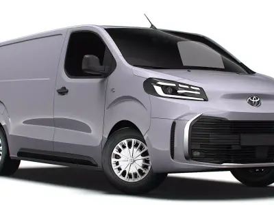 Toyota ProACE Electric Van L3 2024 3D model