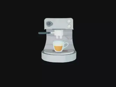 Coffee Machine 3D model
