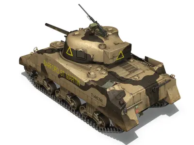 M4 Sherman MK III - Barford St Martin 3D model