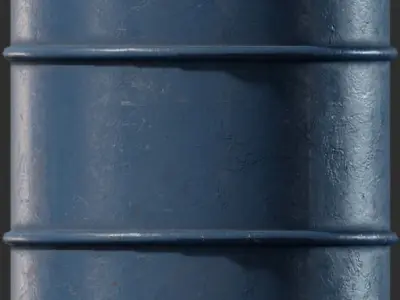 Barrel Low-poly 3D model