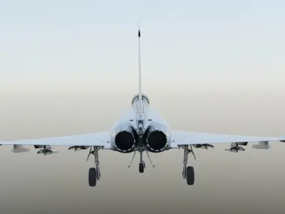 Euro Fighter Typhoon 3D model