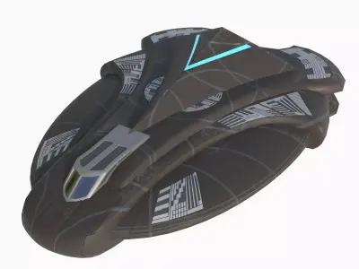 Hi-poly Alkesh 3D model