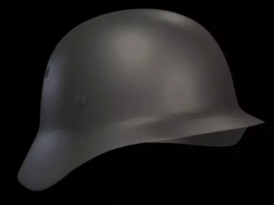 German M40 Stahlhelm 3D model