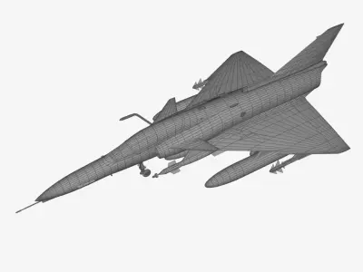 Kfir TC10 Free low-poly 3D model