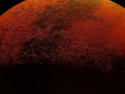 8k mars  3D model