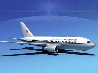Boeing 767-200ER Air China 3D model
