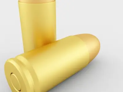 9x19 Parabellum Cartridge 3D model