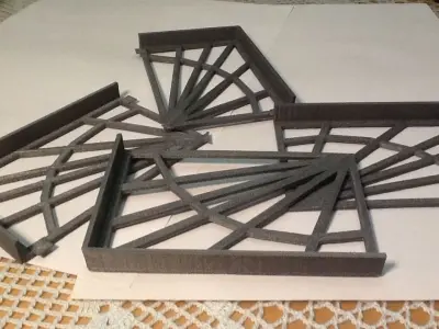 Lid for a fish tank Free 3D print model