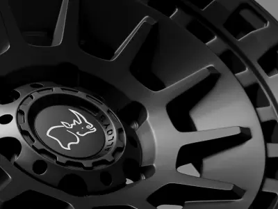 Black Rhino Barrage 3D model