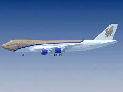 Gulf Air 3D model