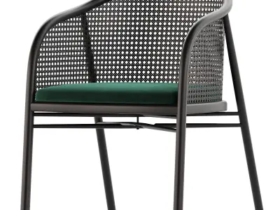 AVE Fauteuil Jaune Cavallo 3D model