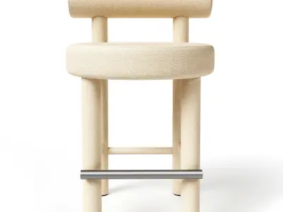 Noom Counter Chair Gropius Free 3D model
