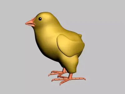 Chicken Model Free 3D model