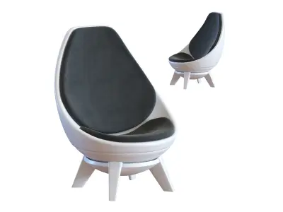Modern Chair - Sway Lounge Seating Low-poly 3D model
