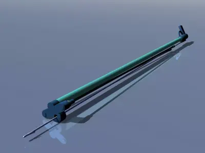 Speargun metal rod 3D model