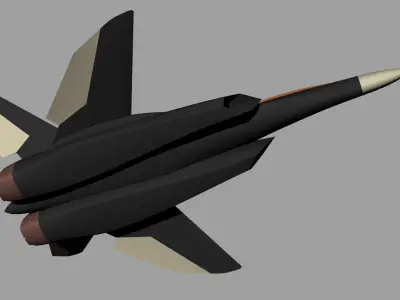 X-form fighter 3D model