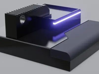 Hard surface detail Free 3D model