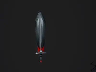 Jelly Sword INT Free low-poly 3D model