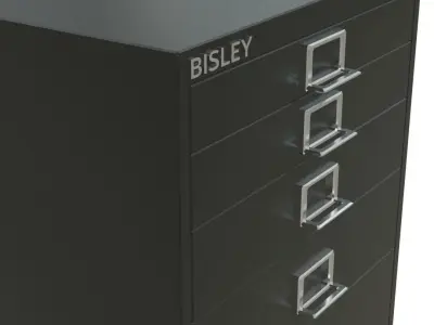 Bisley 29er Series DIN A4 Multidrawer Free 3D model